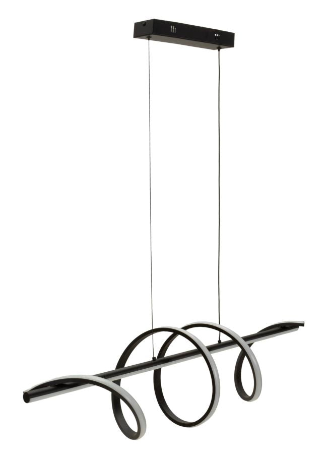 SPIRAL LED CEILING LAMP – Pendel med spiraldesign (101 x 25 x 30–150 cm)