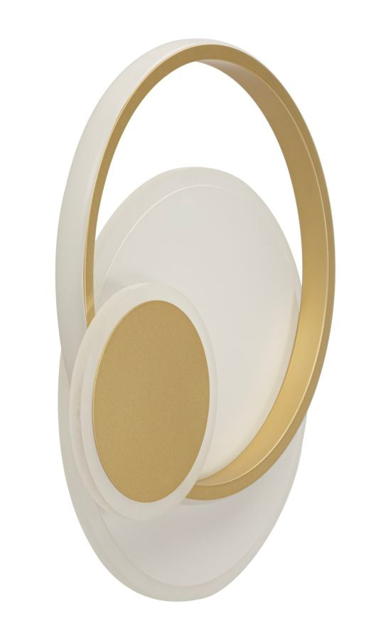 LED WALL LAMP DISH – Væglampe med 3 lysfarver (29 x 6,5 x 34 cm)