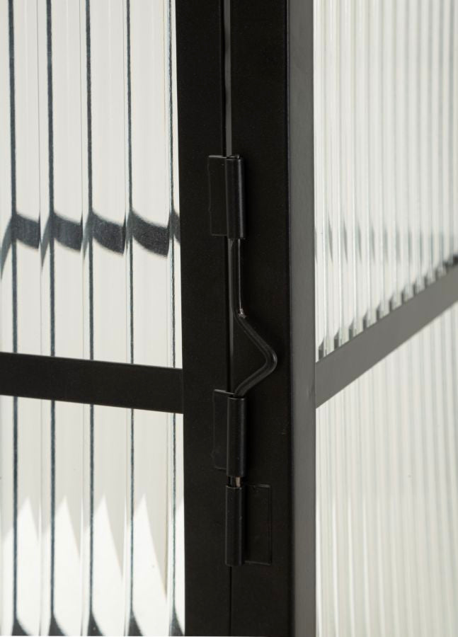 ANDROMEDA LANTERN – Sæt med 3 lanterner i sort metal