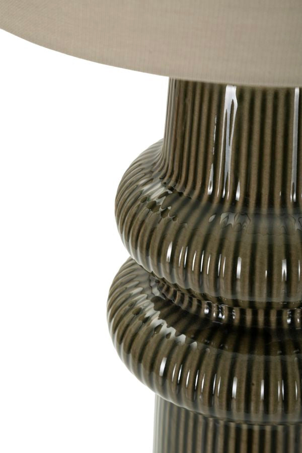 HARMONY TABLE LAMP – Grøn bordlampe (Ø30 x 64,5 cm)