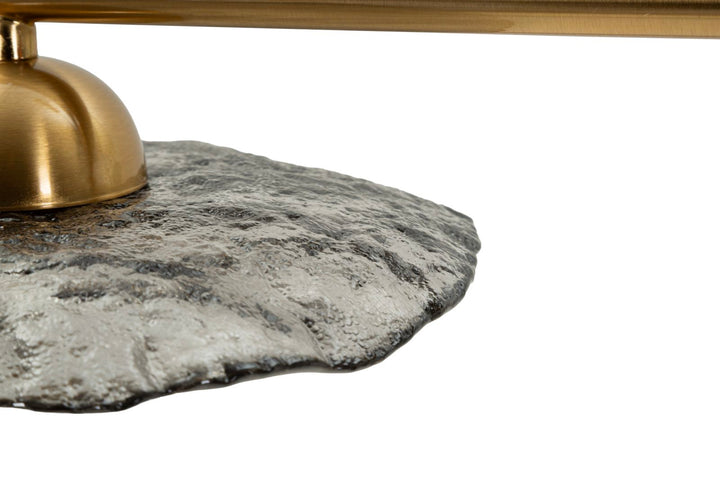 EMILY 3 LIGHT CEILING LAMP – Loftlampe i grå glas (100 x 24 x 18 cm)