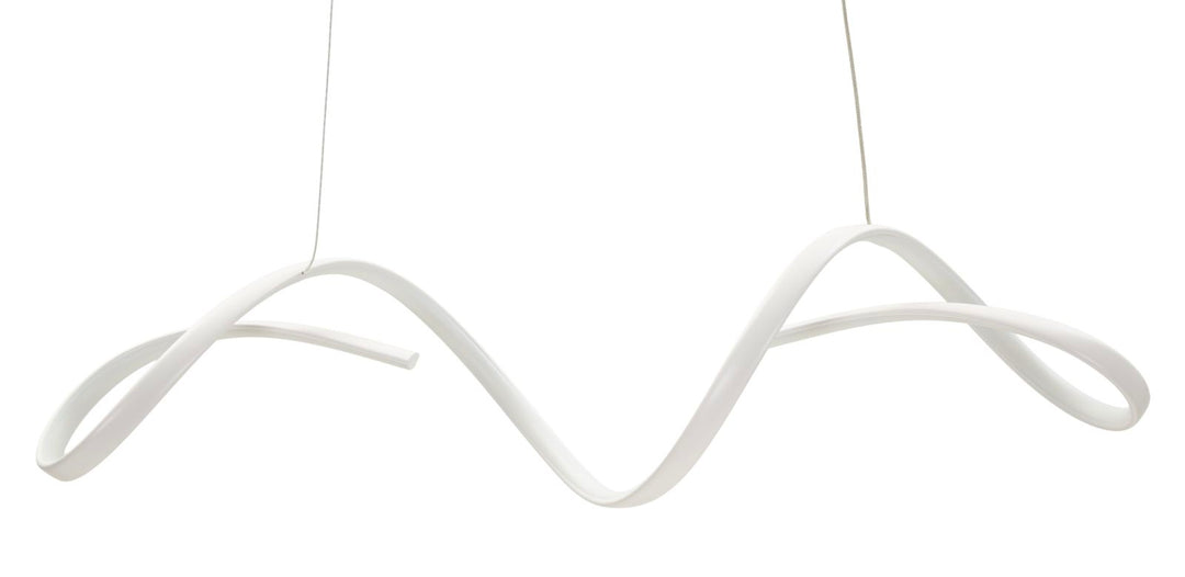 LED CEILING LAMP – Hvid pendel (80 x 20 x 120 cm)
