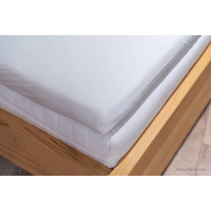 Hvidt bambus lagen til premium topmadras – 400TC Tanboocel – 100 % bambus – Coco White