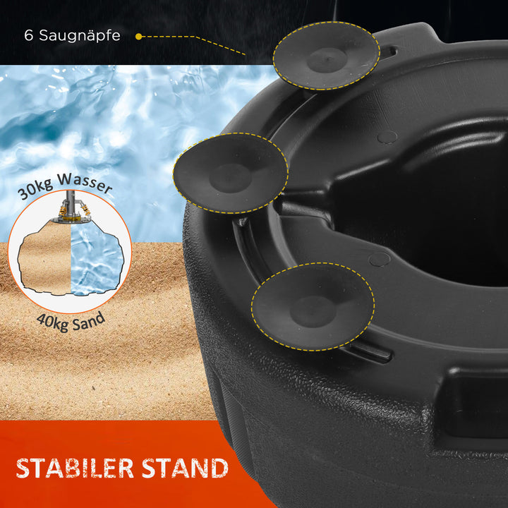 Bokseboldsæt stående boksetræningssæt 136-154 cm højdejusterbart med 1 par handsker velegnet til professionelle og begyndere sort