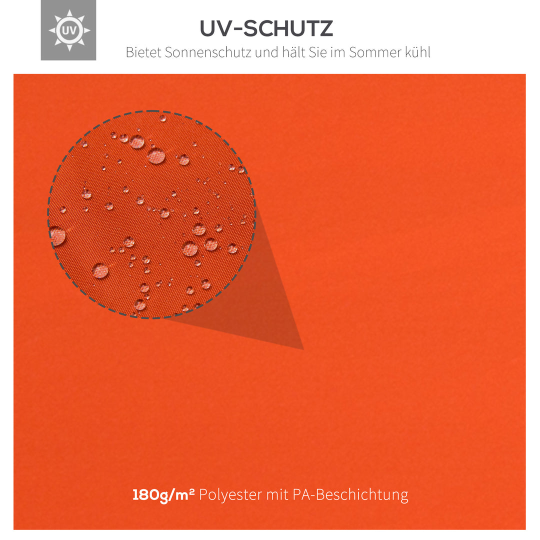 Udskiftningstag til havepavilloner 3x4m polyester kaffe