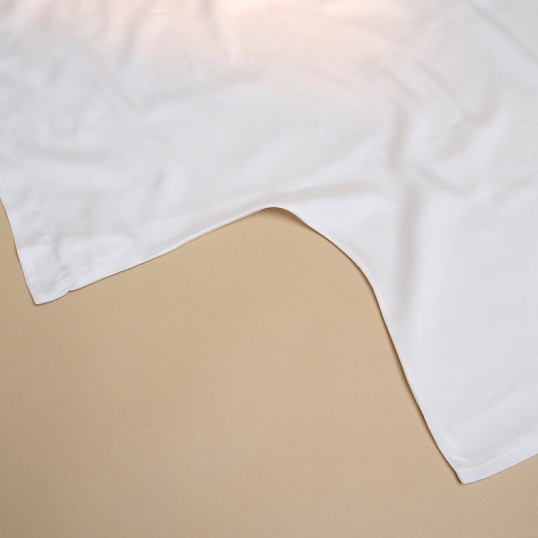 TENCEL™ - Satin Dynebetræk Hvidt