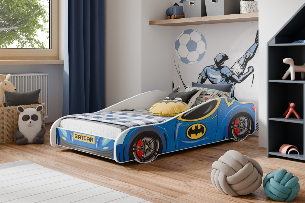 BATCAR børneseng 160x80 med madras