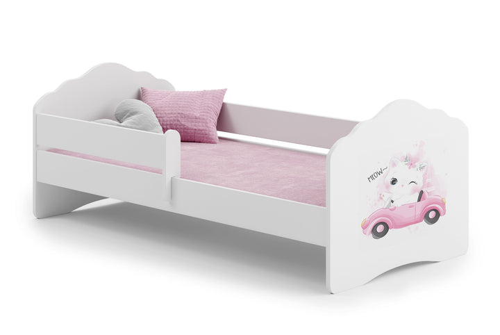 FALA børneseng 160x80 med gelænder - Kat