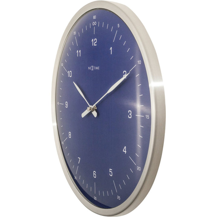 Vægur - 33 cm - Metal - Kuppelformet glas - '60 Minutes'