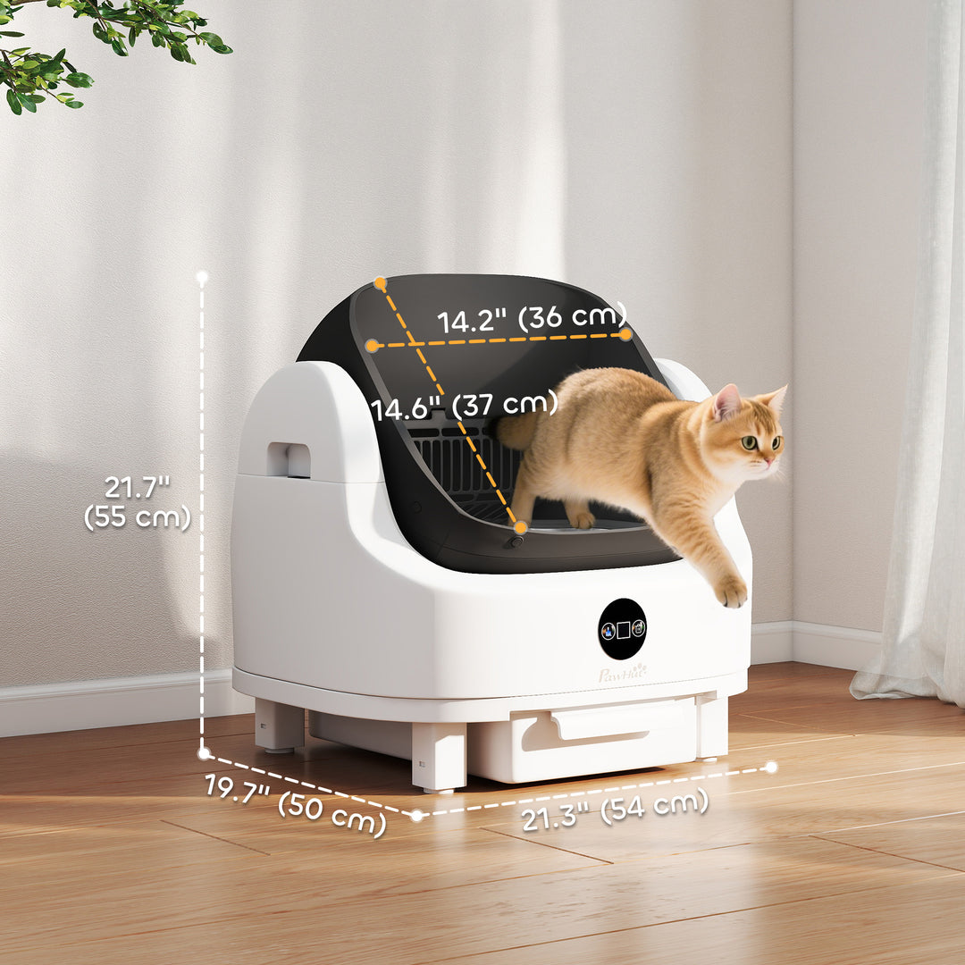 Selvrensende kattebakke, 42,7 l, til katte 1-5 kg