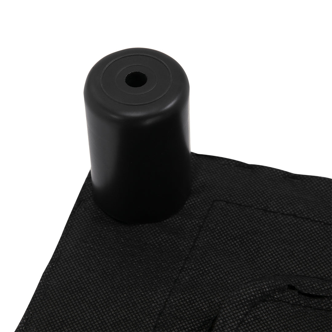 Skammel med moderne fodskammel i kunstlæder, kunstlæder, til soveværelse, stue, hvid