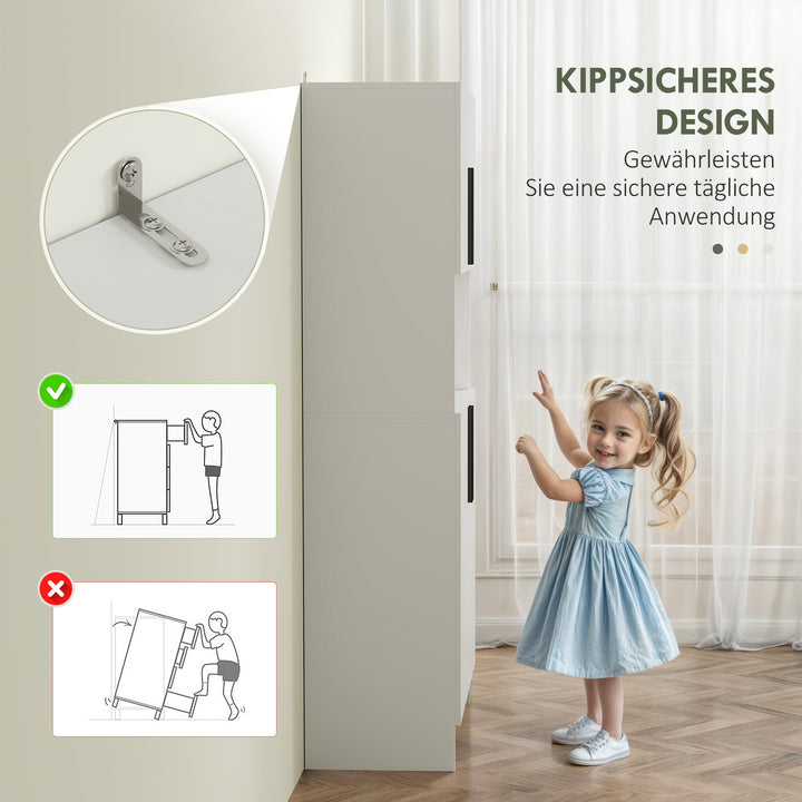 Køkkenskab, opbevaringsskab til køkken, stue, spisestue, skabe, hylder, mikrobølgeovnshylde, spånplade, hvid