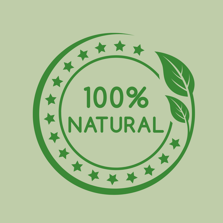 Rund dug, 100% bomuld, printet, Seeds Aqua kollektion