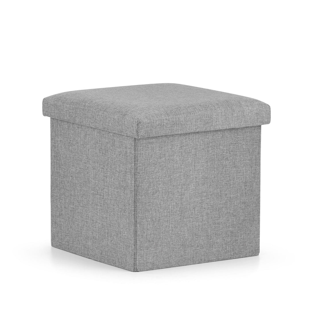 Foldbar puf M - 30x30x30cm grå