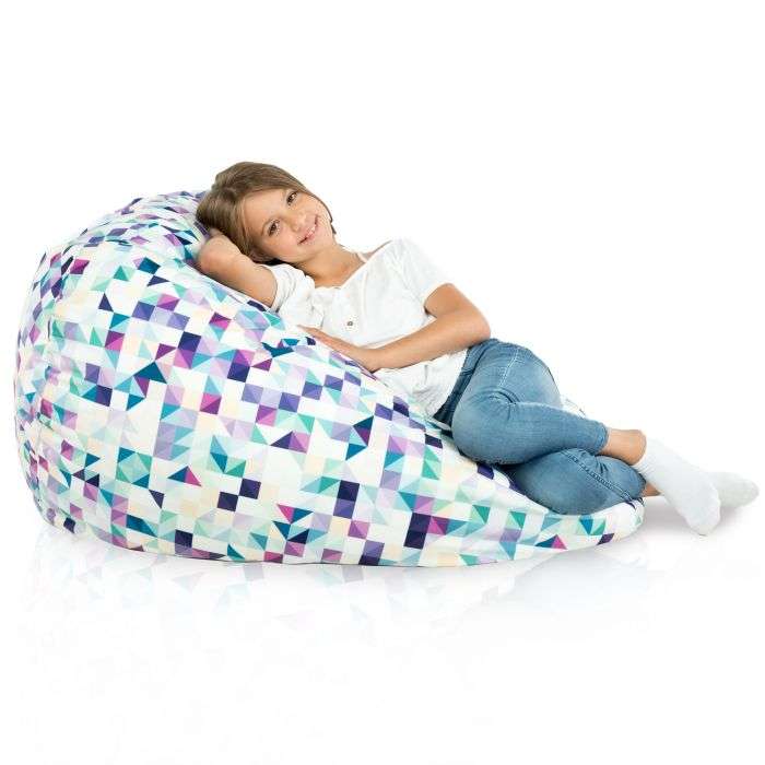 Large Bean Bag Chair XL - Premium Printed Fabric
