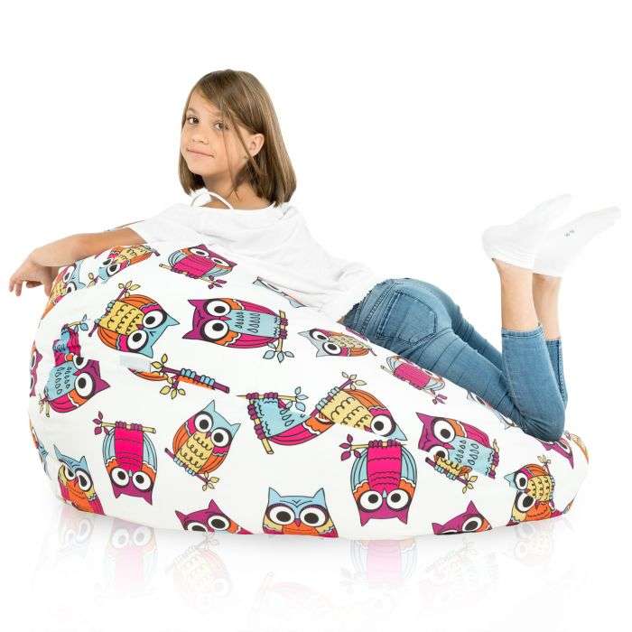 Large Bean Bag Chair XL - Premium Printed Fabric