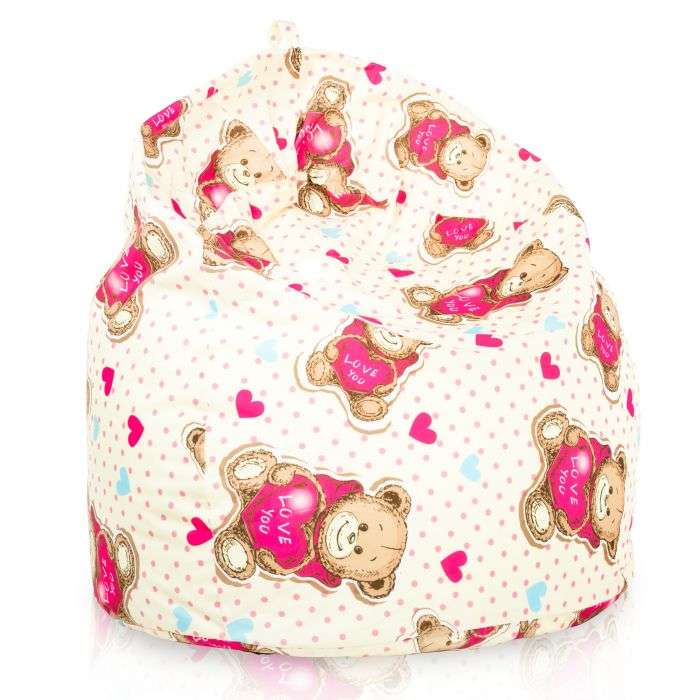 Large Bean Bag Chair XL - Premium Printed Fabric