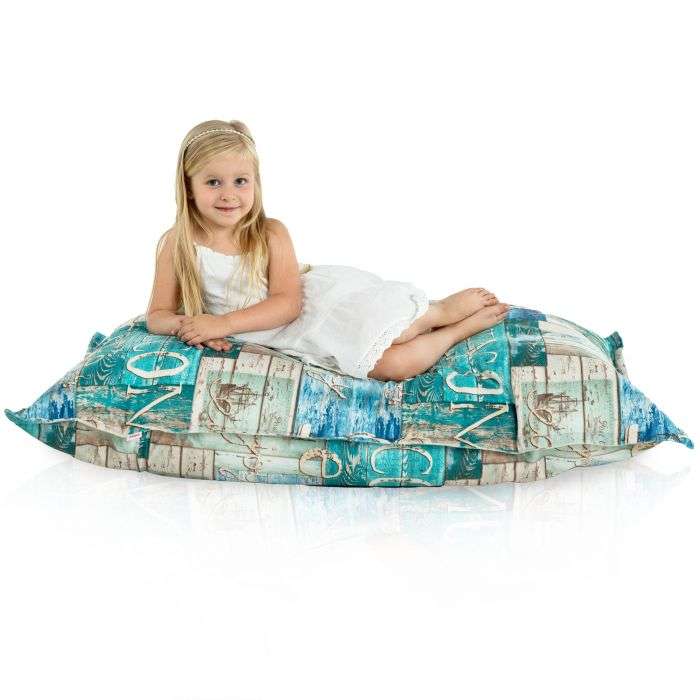Large Floor Cushion XL for Kids - Premium Printed Fabric