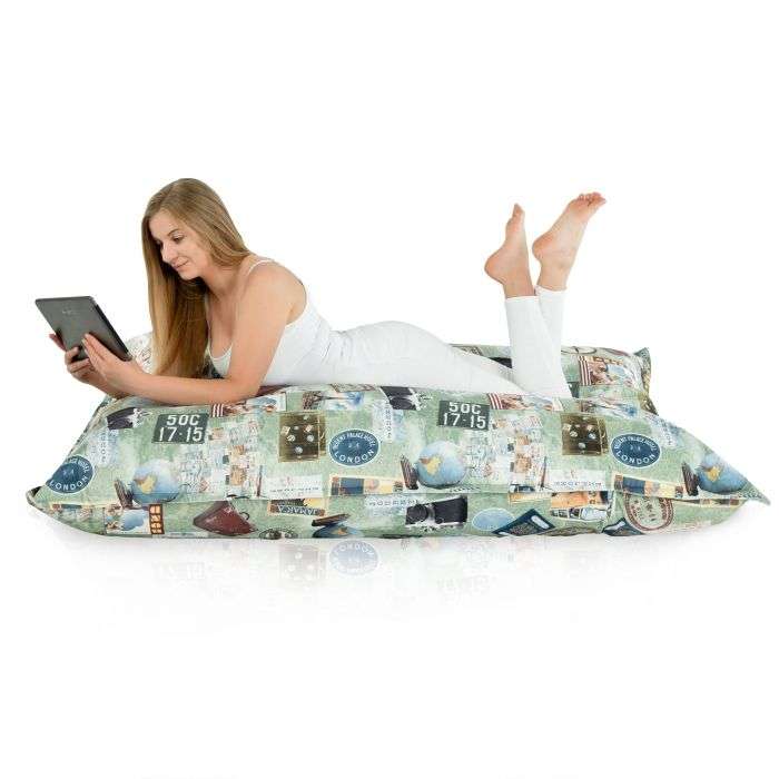 Giant Floor Cushion XXL - Premium Printed Fabric