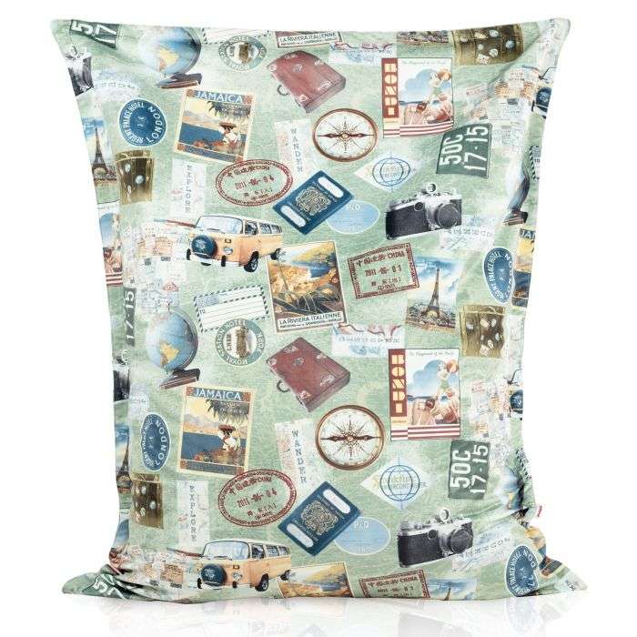 Giant Floor Cushion XXL - Premium Printed Fabric