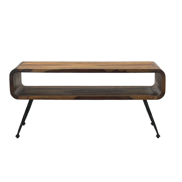 Opbevaringsskammel – Ø 40 x H 45 cm, rund stofopbevaringsskammel med boho-design