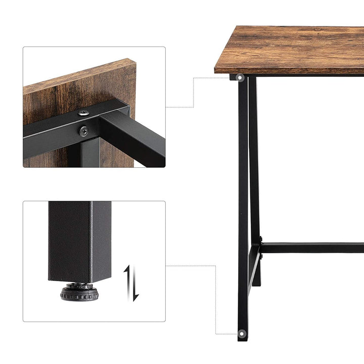 OSKAR skrivebord – funktionelt design i rustik loftstil
