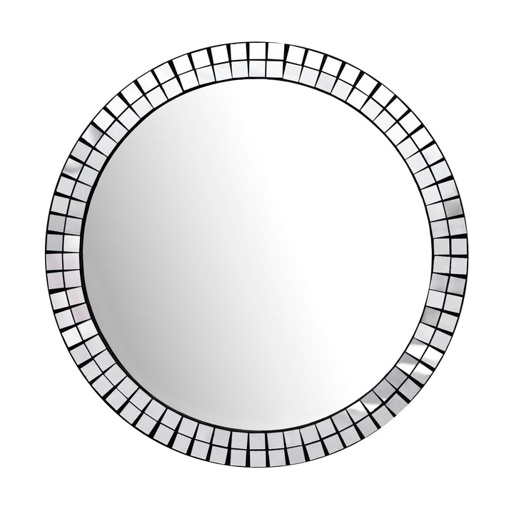 Vægspejl rundt 60cm - Art Deco spejl - vægspejl, diameter: 60 cm