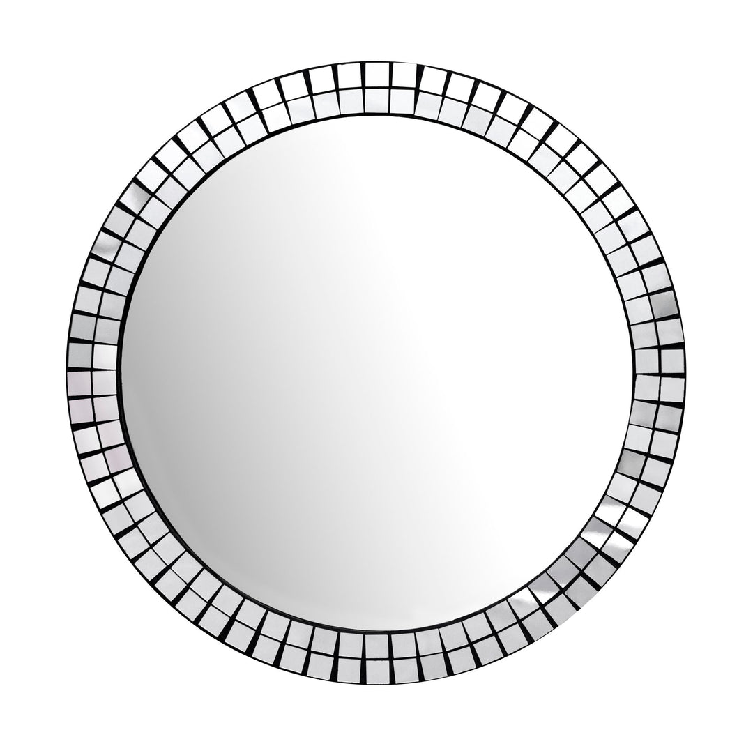 Vægspejl rundt 60cm - Art Deco spejl - vægspejl, diameter: 60 cm