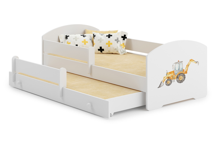 Dobbeltseng Luk 160x80 - Gravemaskine