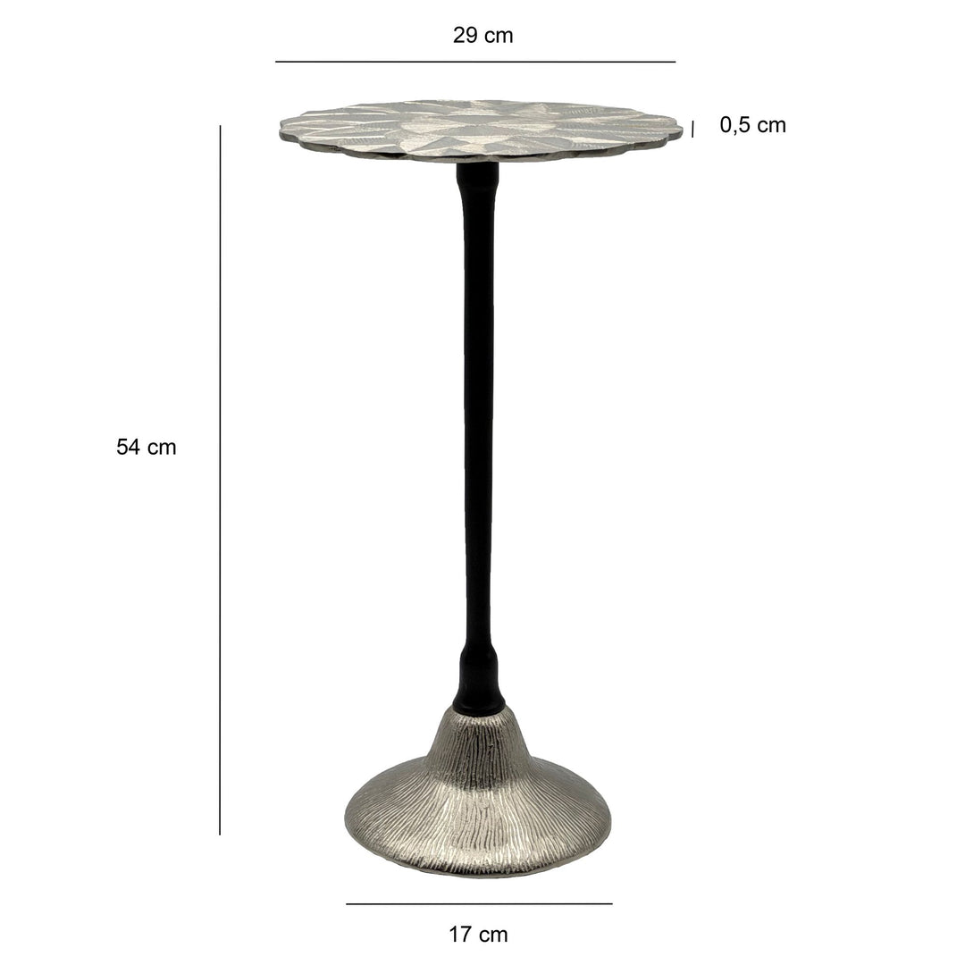 Designer stuebord - dekorativt bord - sofabord - metalbord, håndlavet