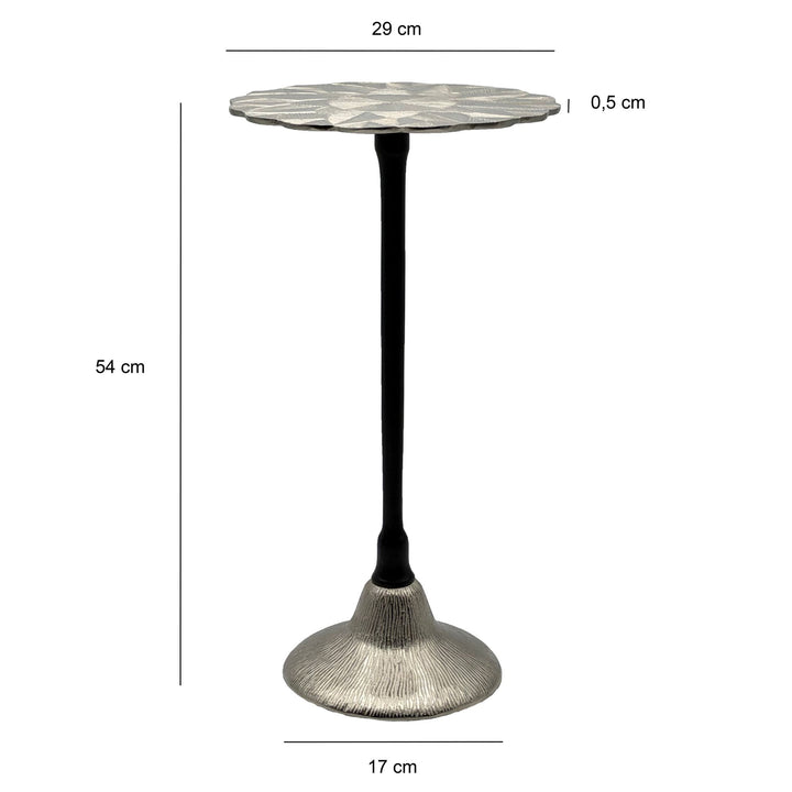 Designer stuebord - dekorativt bord - sofabord - metalbord, håndlavet