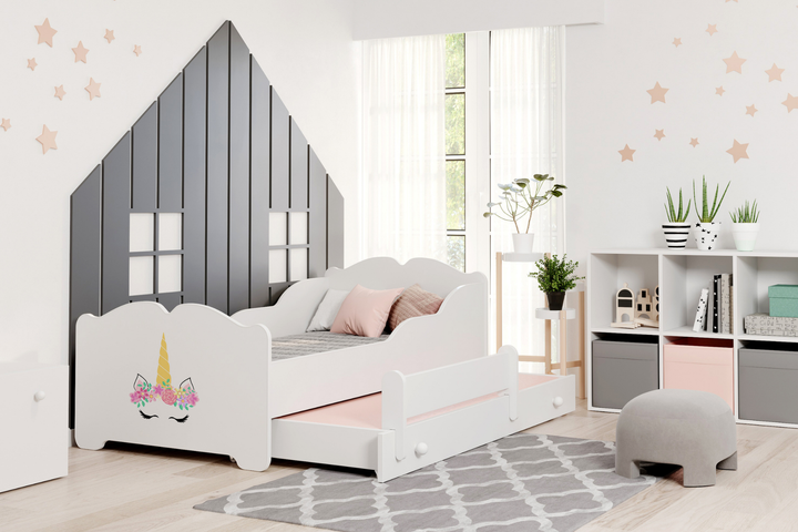 Dobbeltseng ANNA 160x80 Enhjørningshorn