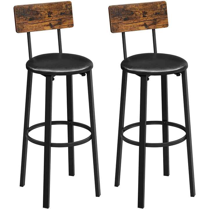 OSKAR barstole – rustikt design med komfort og stabilitet 2 stk.