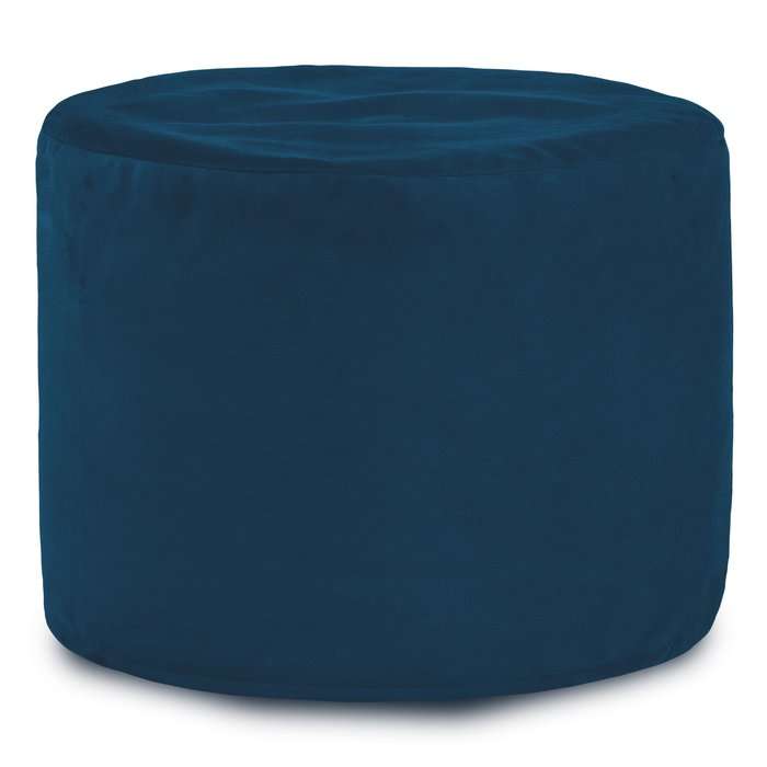 Round Cylinder Pouffe - Soft Velvet