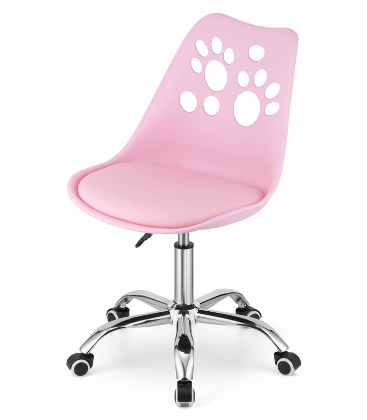 OSKAR PRINT kontorstol – ergonomisk komfort i moderne pink
