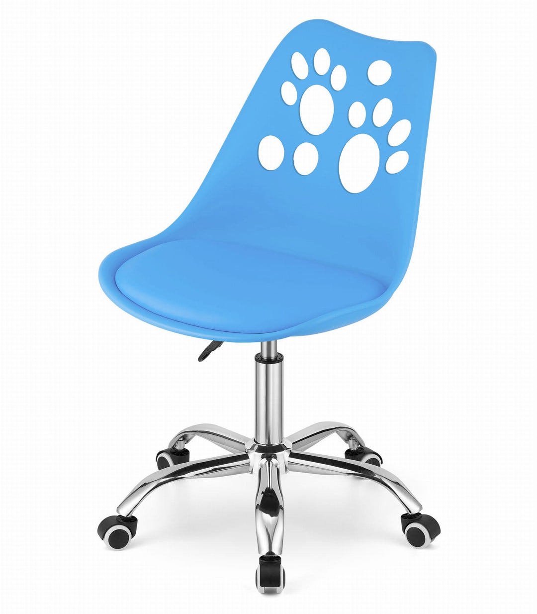 OSKAR PRINT kontorstol – ergonomisk komfort i moderne blå