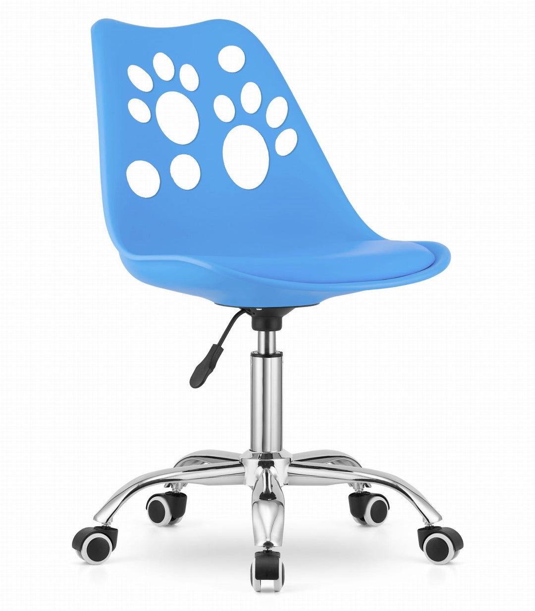 OSKAR PRINT kontorstol – ergonomisk komfort i moderne blå