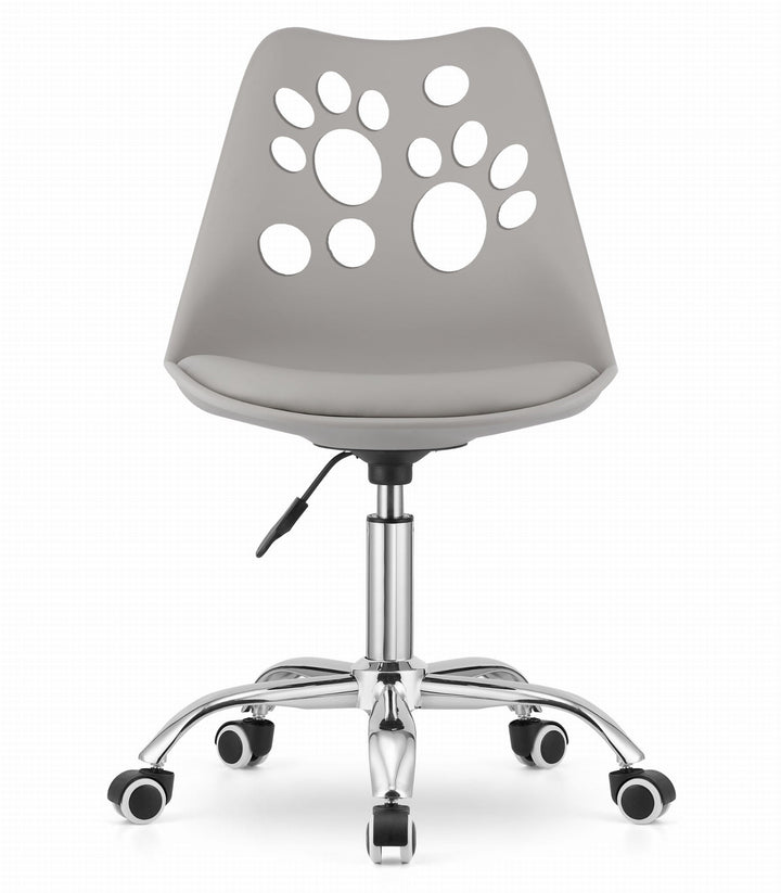 OSKAR PRINT kontorstol – ergonomisk komfort i stilrent design (grå)