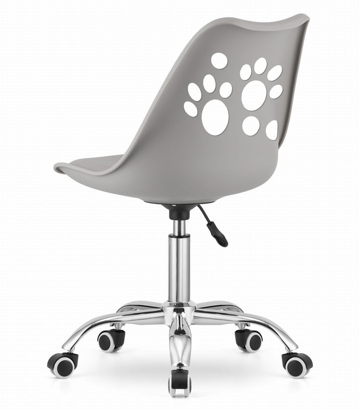 OSKAR PRINT kontorstol – ergonomisk komfort i stilrent design (grå)
