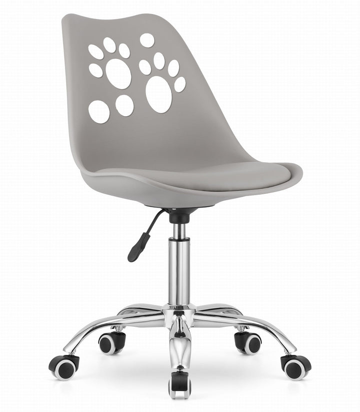 OSKAR PRINT kontorstol – ergonomisk komfort i stilrent design (grå)
