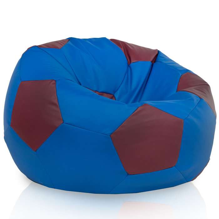 Giant Football Bean Bag Chair XXL - Faux Leather