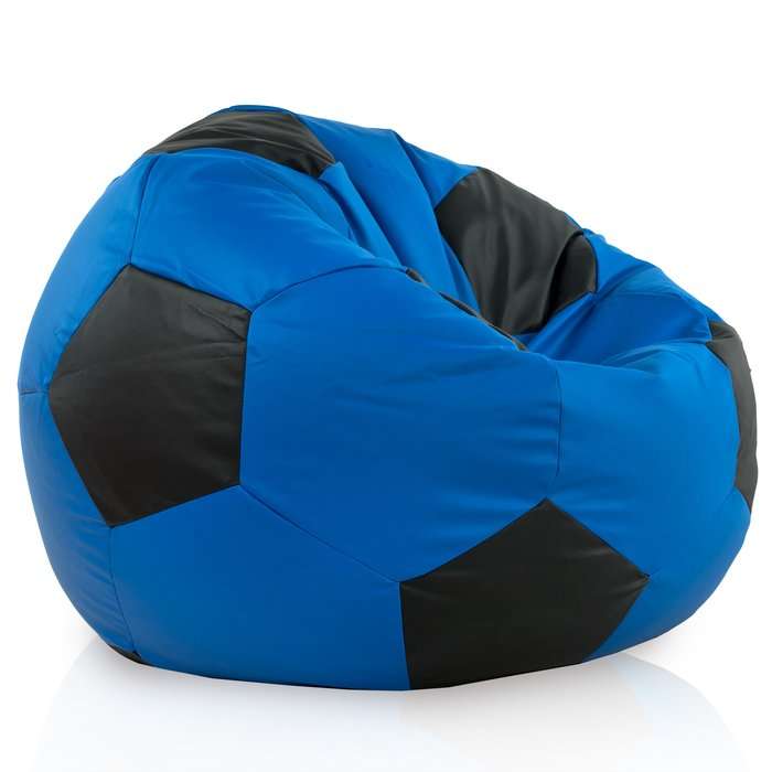 Giant Football Bean Bag Chair XXL - Faux Leather