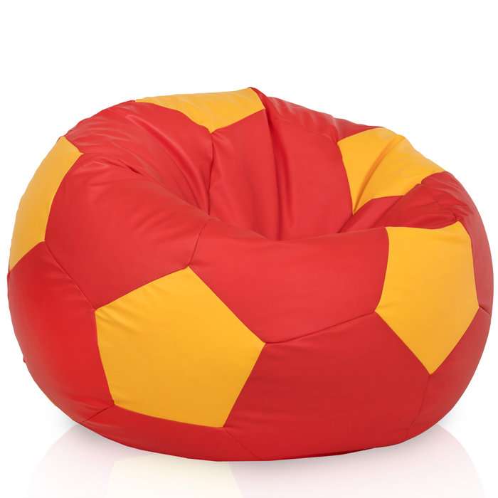 Giant Football Bean Bag Chair XXL - Faux Leather