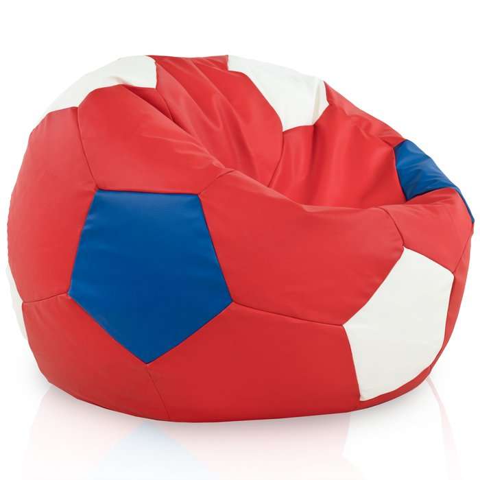 Giant Football Bean Bag Chair XXL - Faux Leather