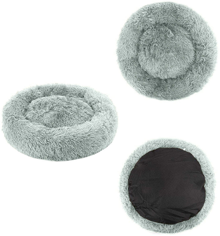 Plys seng S 40cm - lysegrå