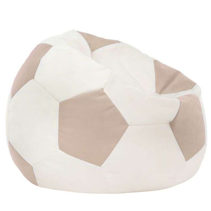 Bean Bag Chair Football XL Children - Soft Velvet