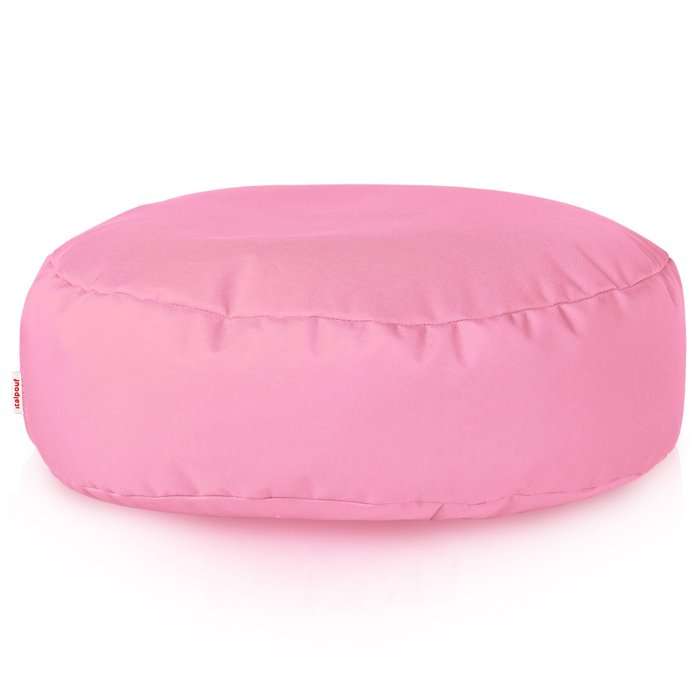 Round Footstool Pouffe - Outdoor Pro Waterproof
