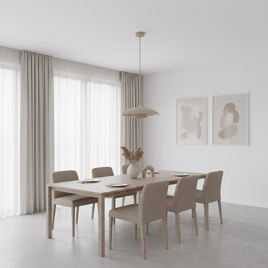 BABEL 1 MOKKA, smuk pendel-lampe i skandinavisk stil
