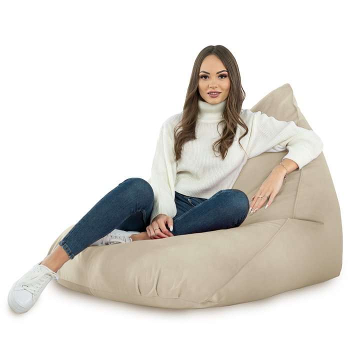 Bermuda XL Floor Seat Bean bag - Soft Velvet