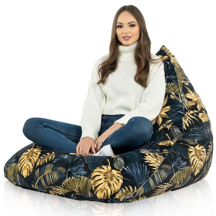 Bermuda XL Floor Seat Bean bag - Premium Printed Fabric